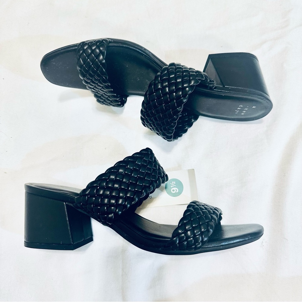 A NEW DAY Braided Heeled Sandal